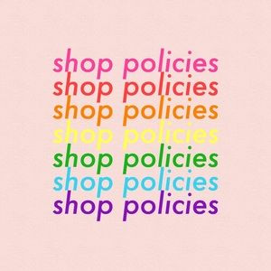 Shop Policies